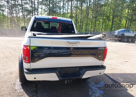 2015 Ford F-150 Platinum из США, поврежденный, VIN 1FTEW1EG2FFC77044